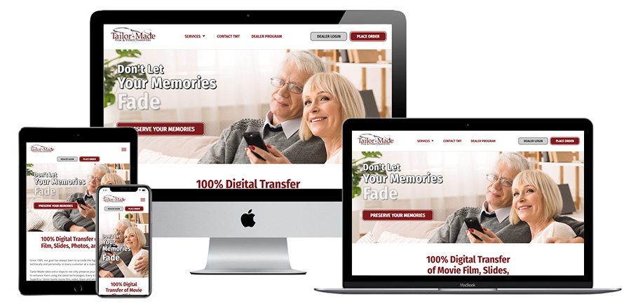 Tailor Transfer responsive websites